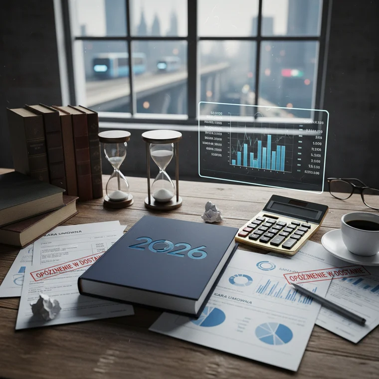 Jak liczyć karę umowną za opóźnienie w dostawie w 2026 roku