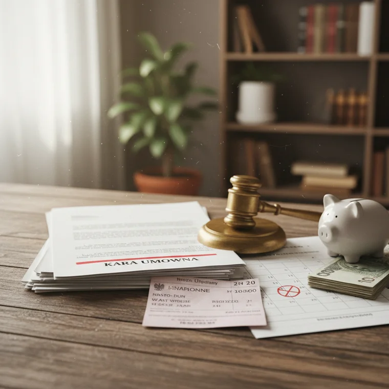 Kara umowna w najmie mieszkania za spóźniony czynsz – co musisz wiedzieć