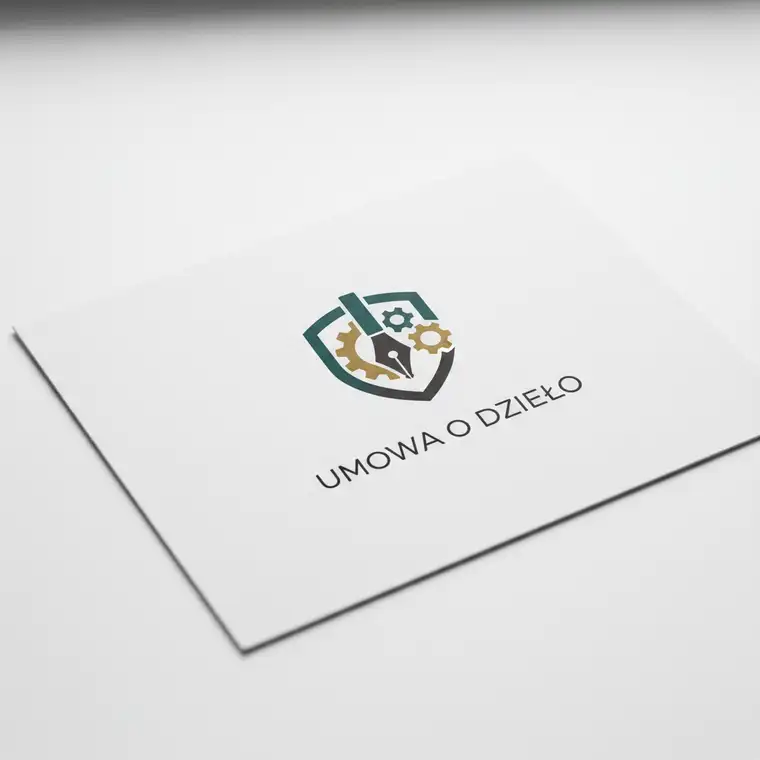 Ilustracja negocjacji umowy o dzieło z grafikiem freelancerem, omówienie zapisów o karach umownych i zabezpieczeniu przed nadużyciem