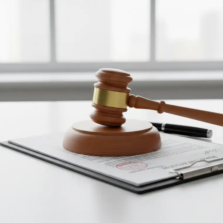 Dokumenty umowy zlecenia na biurku, zleceniodawca analizuje odstąpienie od umowy w trakcie miesiąca i wysokość wynagrodzenia dla wykonawcy