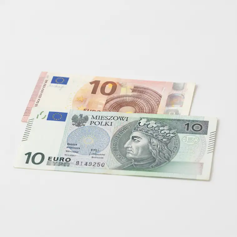 Dwie osoby podpisujące umowę pożyczki w euro z jasno zapisaną karą umowną i zasadami przeliczenia na złotówki, aby uniknąć sporów i nieporozumień