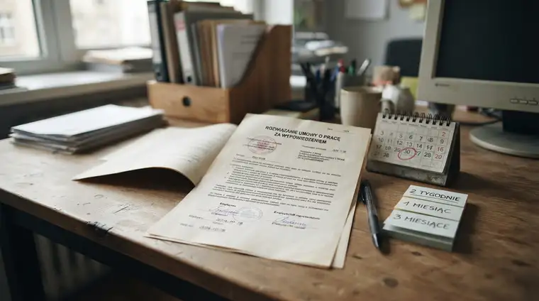 Jak działa wypowiedzenie umowy o pracę i kiedy biegnie okres wypowiedzenia