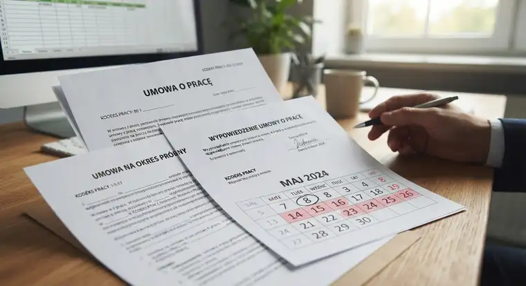 Jak policzyć okres wypowiedzenia umowy o pracę - terminy, staż pracy i najczęstsze błędy przy liczeniu